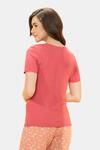 Amante Scoop Neck Sleep Tee - Holly Berry Print — thumbnail 3